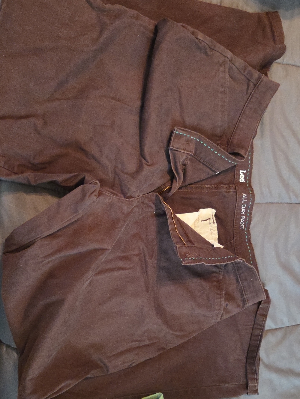 Lee Women’s All Day Pants Dark Brown Chinos